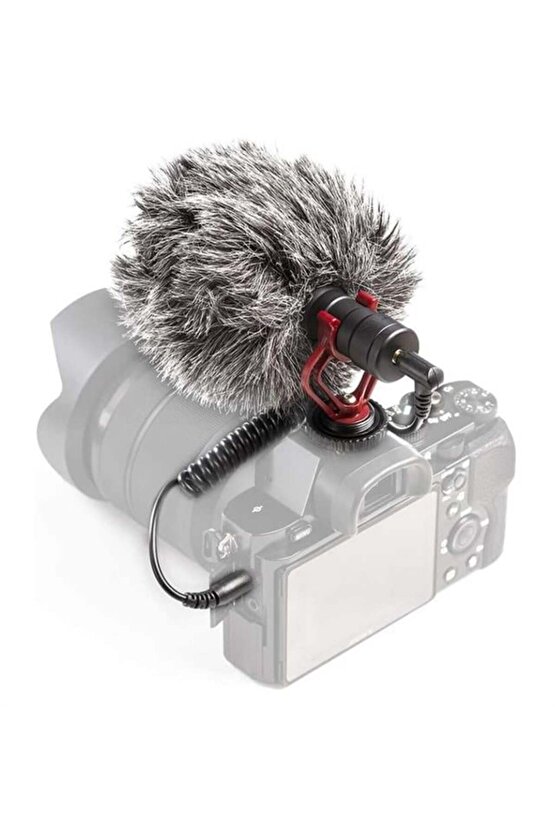 Haiki HK-403 Rüzgar Engelleyici Süngerli Kardiyot Kondenser Mikrofon (5306)