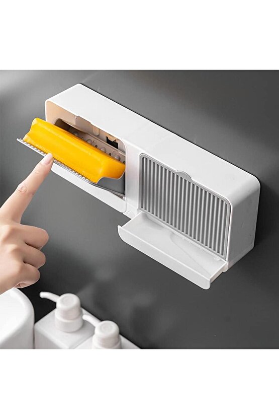 Sunup Çift Bölmeli Banyo Sabun Kutusu