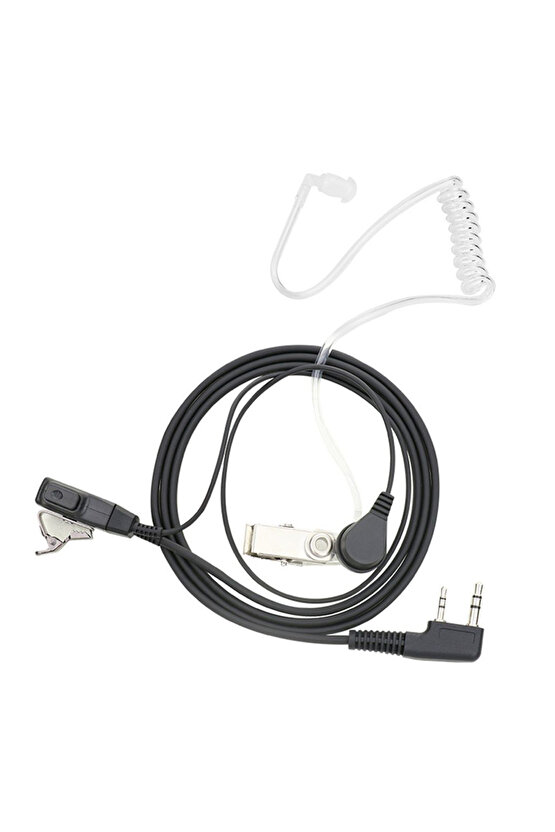 PMR EL TELSİZİ GYQ Q75 -ASELSAN A446 AKUSTİK KULAKLIK SPİRAL ARKALIKLI  WLN PMR-446(EL TELSİZ)