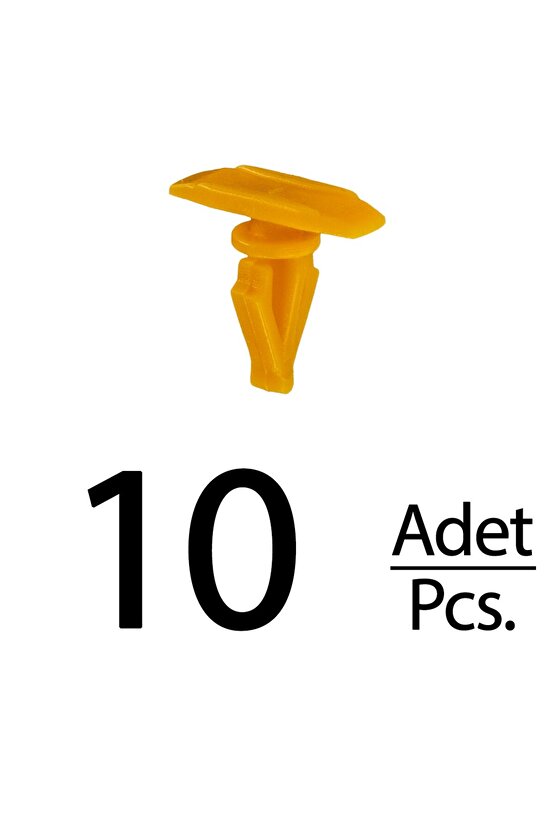 Toyota Daihatsu Hyundai Mazda Subaru Mitsubishi için Toz Fitil Klips - 10 Adet