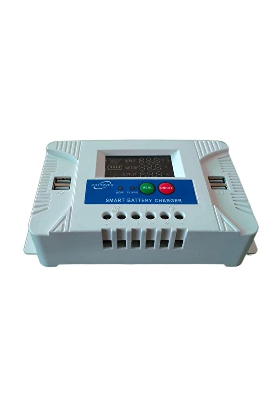 Pm-20a 12 Volt - 24 Volt - 20 Amper 4 Usbli Dijital Otomatik Solar Şarj Regülatörü