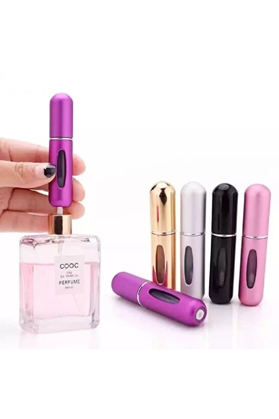 Cep Parfüm Şişesi 5ml,  Boş Şişe- Çanta Cep Şişesi
