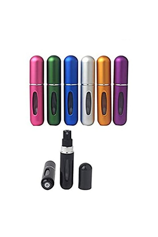 AA cep parfüm şişesi atomizer seyahat parfüm şişesi cep kolonya şişesi 5 ml