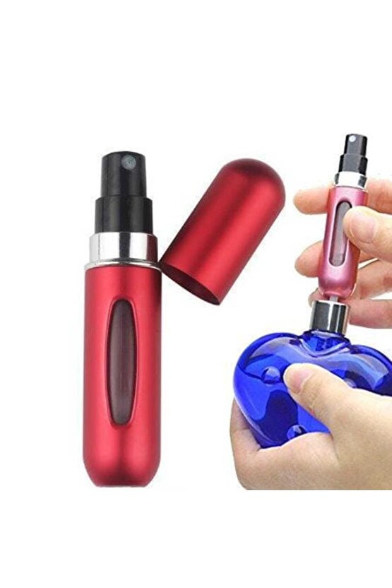 Parfüm Şişesinden Doldurulabilir Çanta İçi Mini Cep Parfüm Şişesi