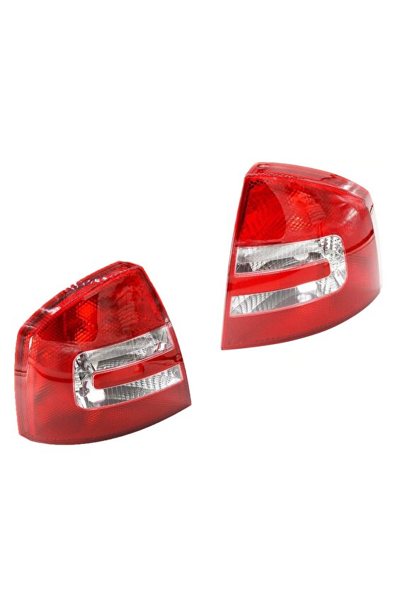Skoda Octavia için Arka Stop SAĞ ve SOL Lamba Camı 2li Set