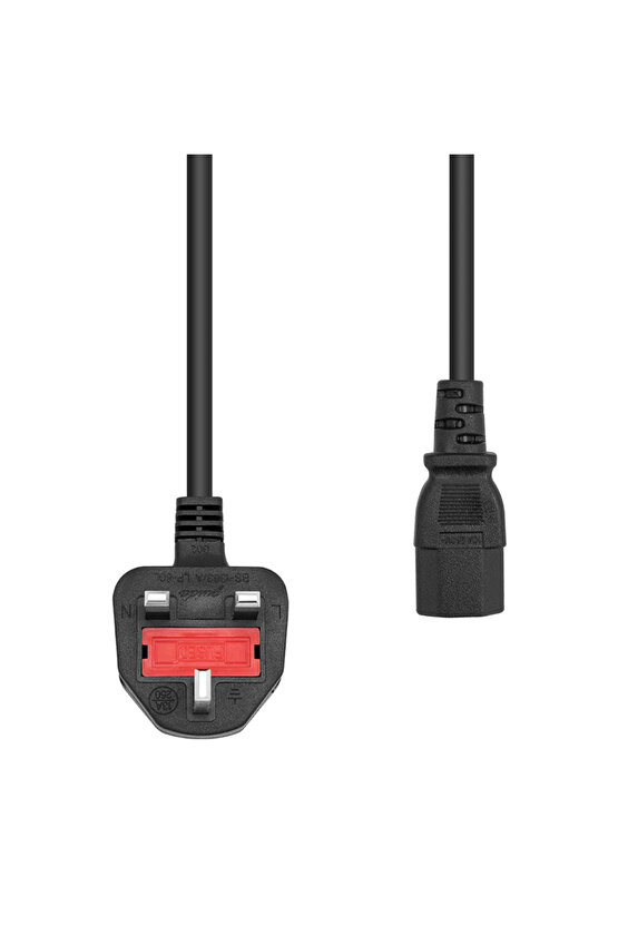 Powermaster Pm-17891 3x0.75 Mm 1.5 Metre İngiliz Tip C7 Power Kablo
