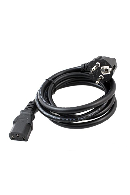 C7 Power 3 X 1 Mm 1.8 Metre Lüks Bilgisayar Power Kablo (sl-p318)