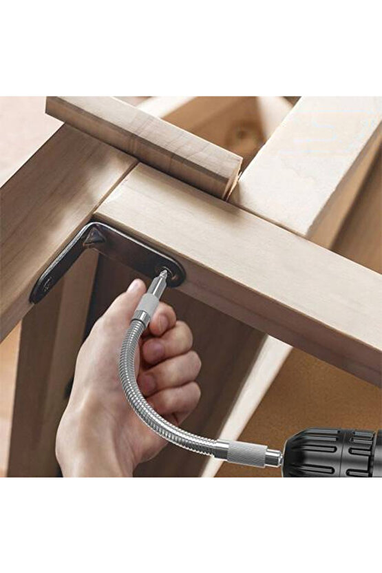 SNEK BÜKÜLEBİLİR MATKAP UZATMA HORTUMU 14 BİTS UCU 400MM (5042)