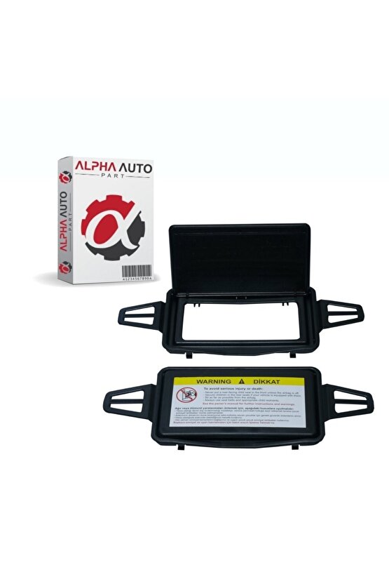 Mercedes E Class W210,W211 için Güneşlik Ayna Kapak Siyah