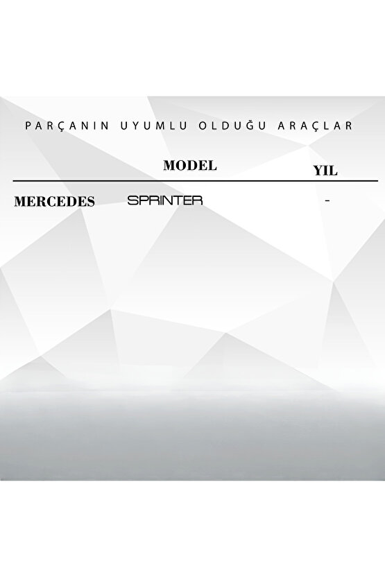 Mercedes Sprinter Uyumlu Beyaz Klima Motor Tamir Dişlisi