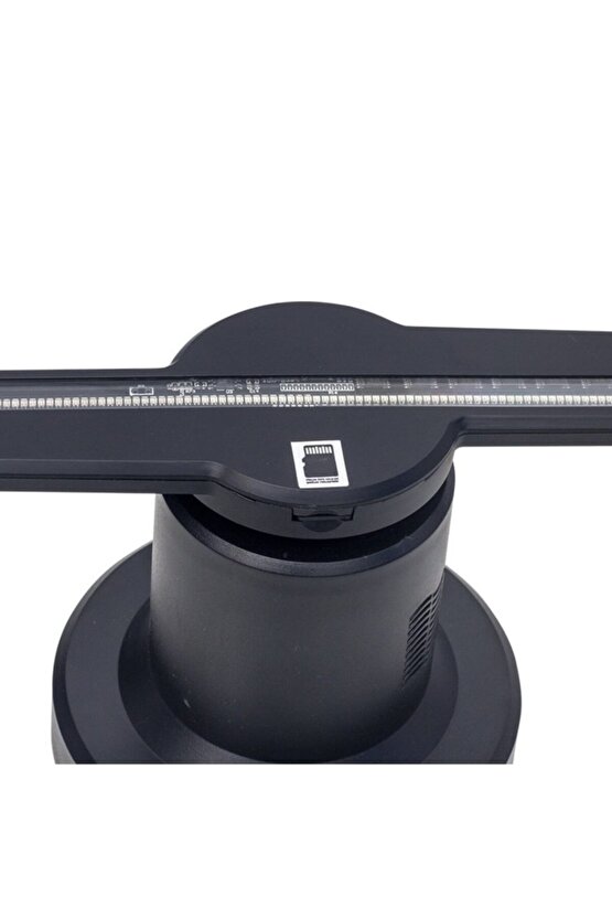 F-1 Smart 3d Hologram Fan 12 Volt-170 Görüş Açısı 430mmx430mmx 39mm
