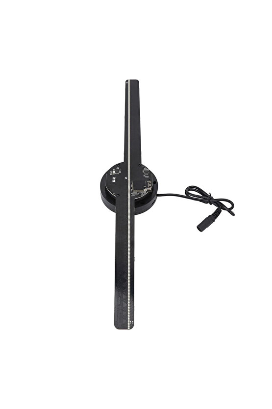 F 1 12 VOLT 170 DERECE GÖRÜŞ AÇILI 430 MM X 430 MM X 39 MM SMART 3D HOLOGRAM FAN