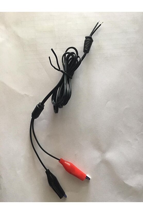 YERLİ ÜRETİM 1.2 METRE KROKODİL UÇLU YEDEK ADAPTÖR KABLOSU (0)