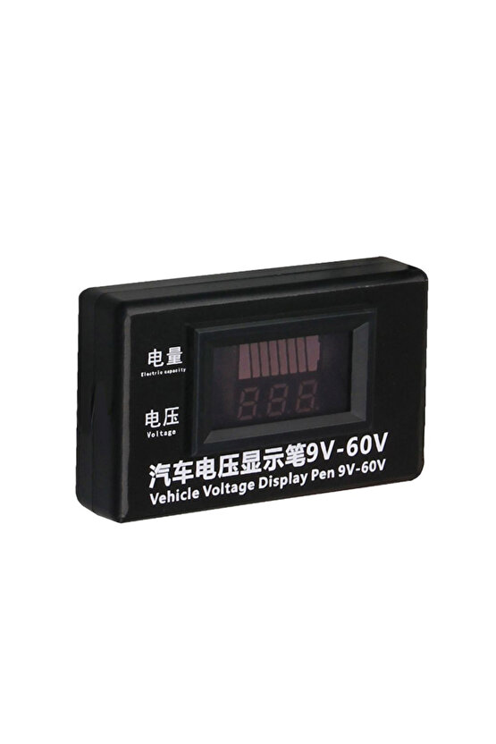 9-60V OTOMOTİV LCD DİJİTAL DEVRE TEST CİHAZI GERİLİM ÖLÇER