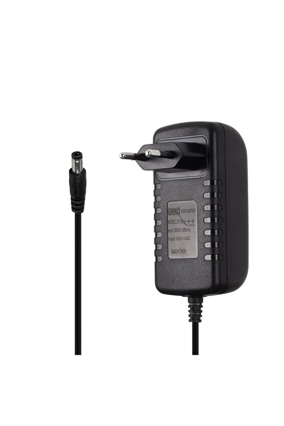 14.4 VOLT - 2 AMPER KIRMIZI*YEŞİL LEDLİ YERLİ ÜRETİM 5.5*2.5 UÇLU AKÜ ŞARJ CİHAZI (OUT:12V-2A)