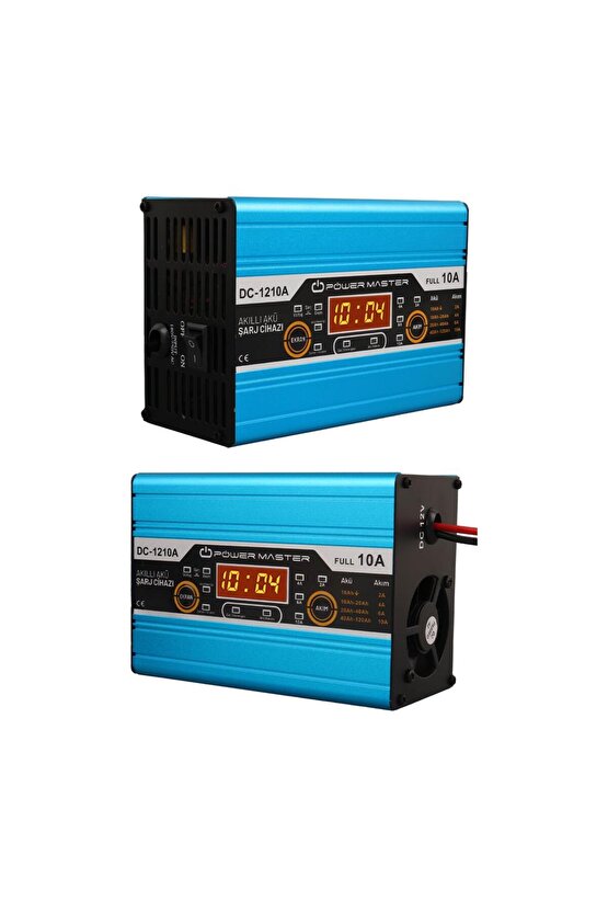 Dc-1210a 12 Volt Max 10 Amper Digital Ekranlı Akıllı Akü Şarj Cihazı