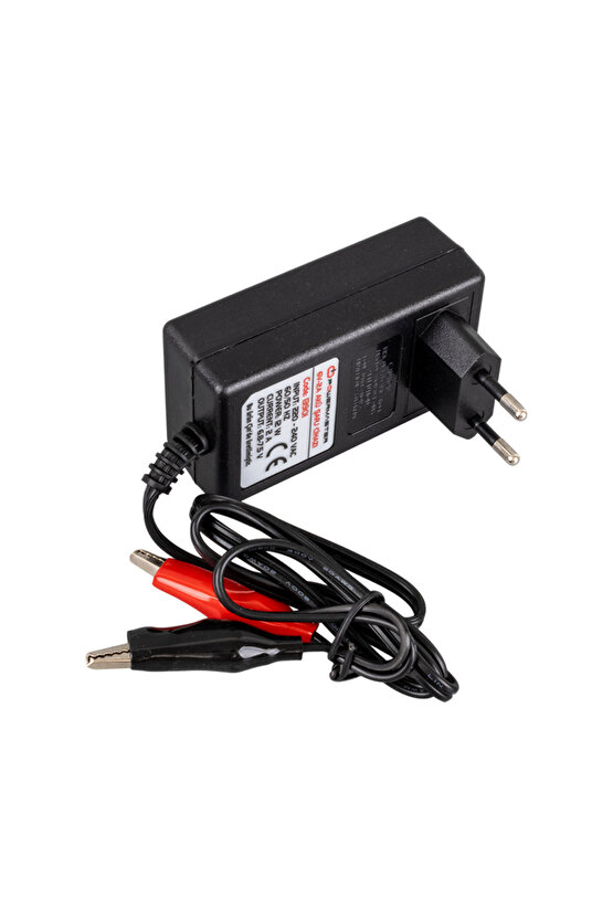 Art002 K01 Powermaster Pm-13901 6 Volt - 2 Amper Akü Şarj Cihazı Bernami Yeni