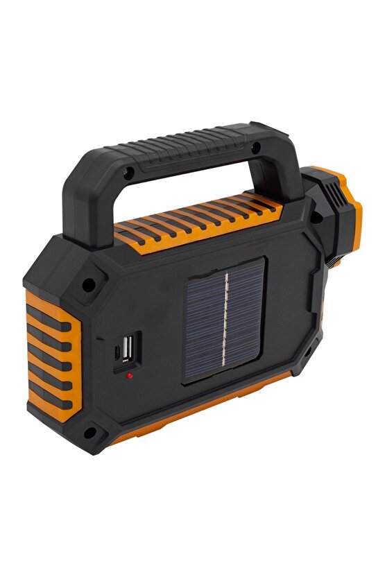 Taşınabilir Solar Lamba – 6 COB LED’li, 3 Çalışma Modlu Şarjlı Aydınlatma(AÇIKLAMA OKUYUNUZ)