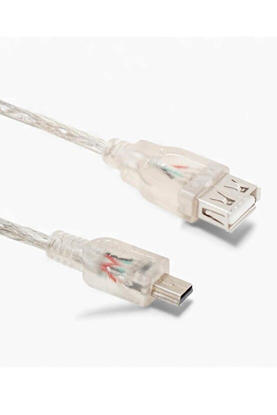 USB 5 Pin Erkek – USB Dişi 1 m Kablo – Çok Amaçlı Bağlantı Çözümü