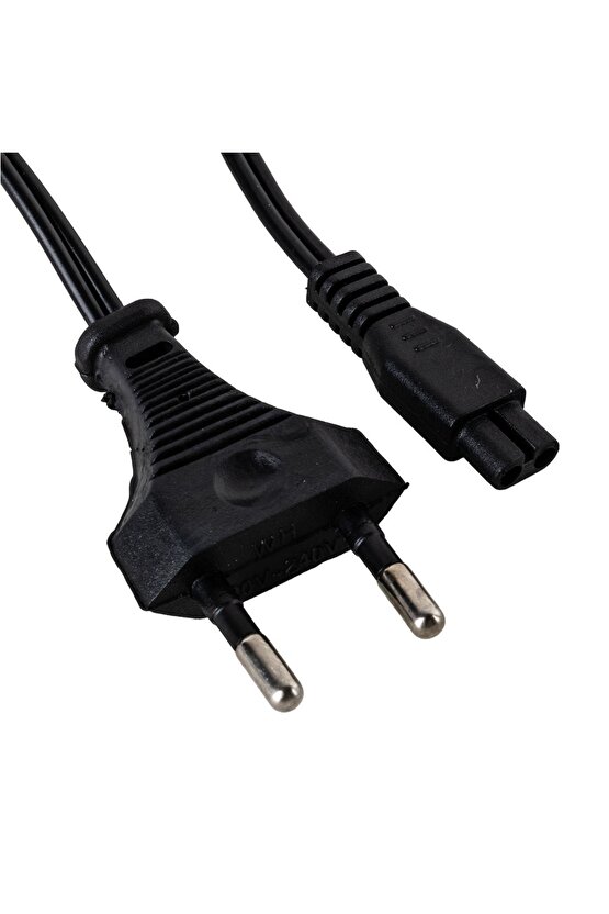 1 Metre Spiral 220V AC Power Kablosu – Tıraş Makinesi ve Işıldak Uyumlu