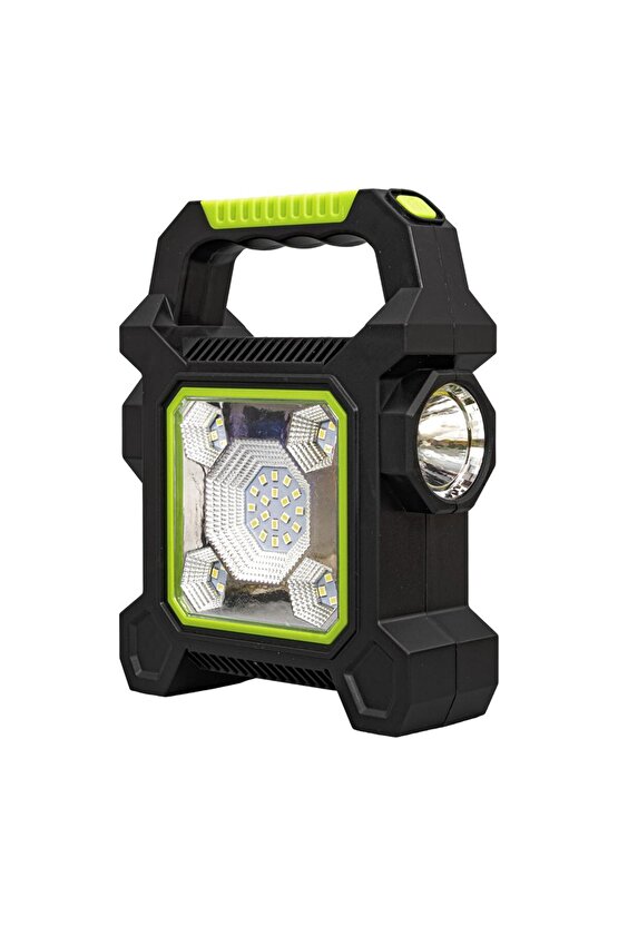 Powermaster Jy-258c 3 Kademeli Şarjlı Çok Fonksiyonlu Solar Işıldak (om-17)