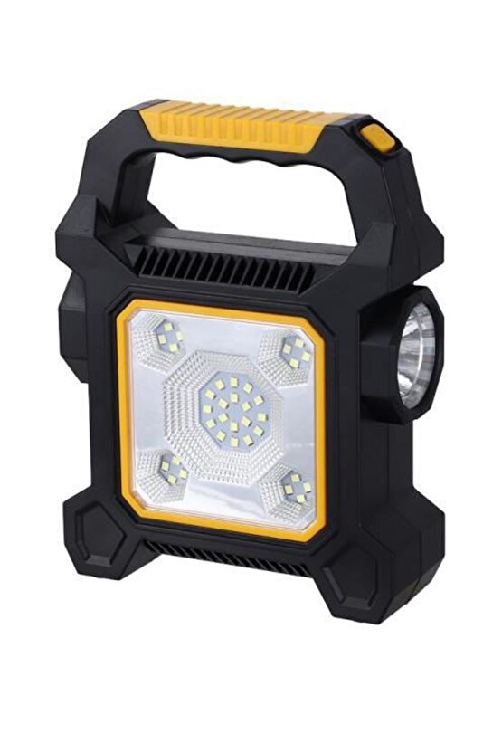 POWERMASTER JY-258C 3 KADEMELİ ŞARJLI ÇOK FONKSİYONLU SOLAR IŞILDAK (OM-17)