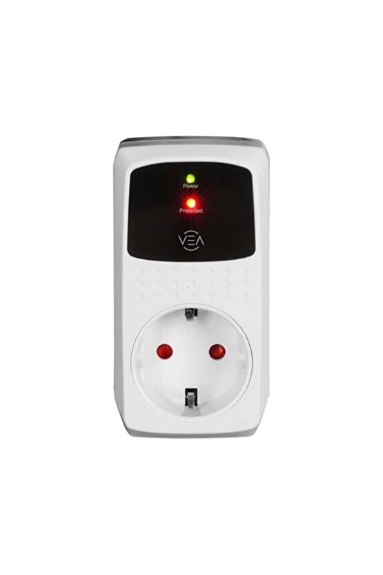 Vea VE-25532 16A 4000W Tekli Akım Korumalı Priz Aşırı Yüksek Gerilim (5224)