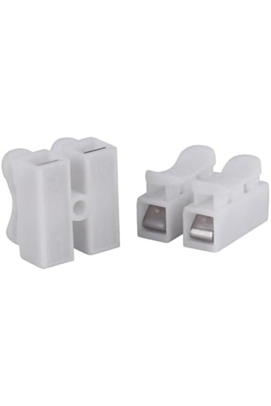 aclyashop Lua Mandallı Vidasız Klemens Basmalı Tip 2 li 2 pin 100lü Paket NewDesing 1058548