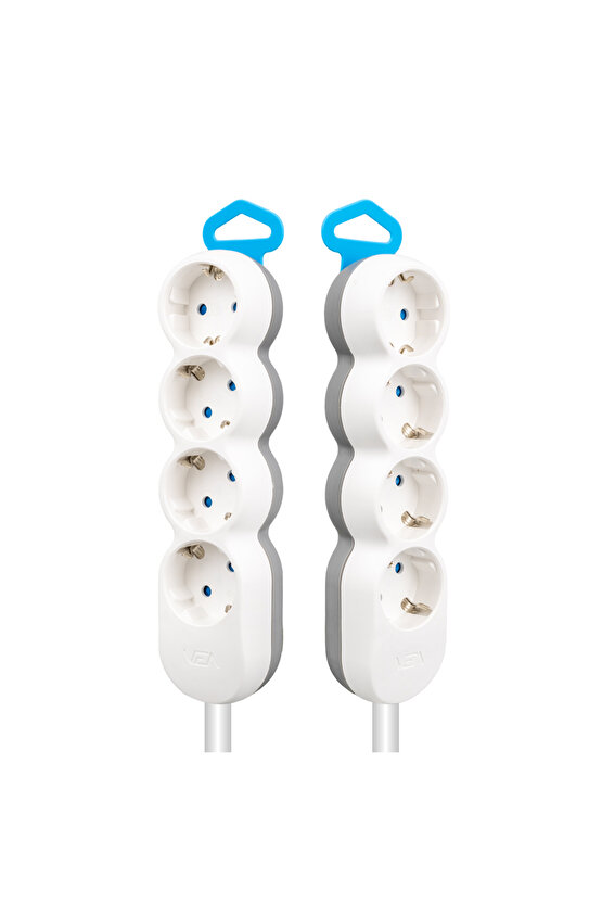 Smh- Ve-2s4n 4lü 1.5 Metre Kablolu Grup Priz