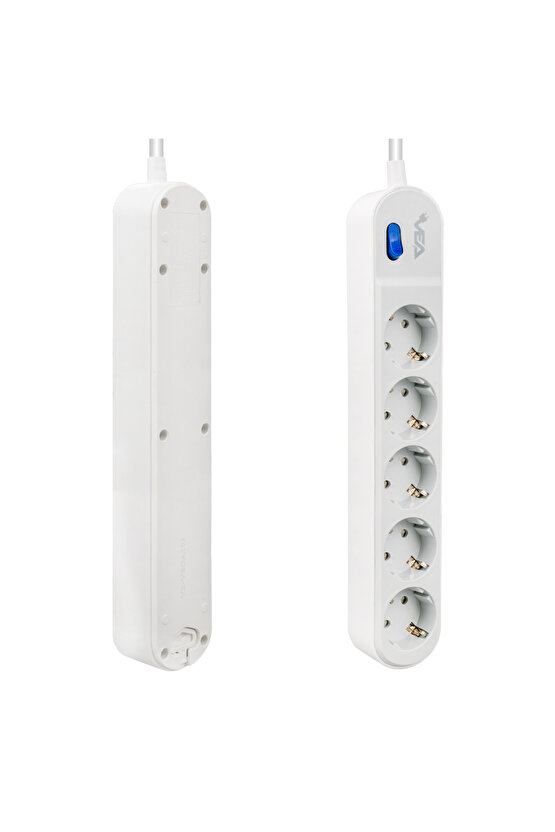 VE-VEGA105 A CLASS 5Lİ ANAHTARLI 1.5 METRE AKIM KORUMALI GRUP PRİZ (MADE IN MALAYSIA) (4808)