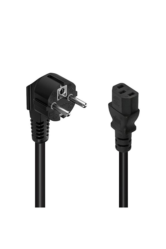 3x0.75 mm C7 Power Kablo 1.5 Metre – Laptop Adaptör Güç Kablosu