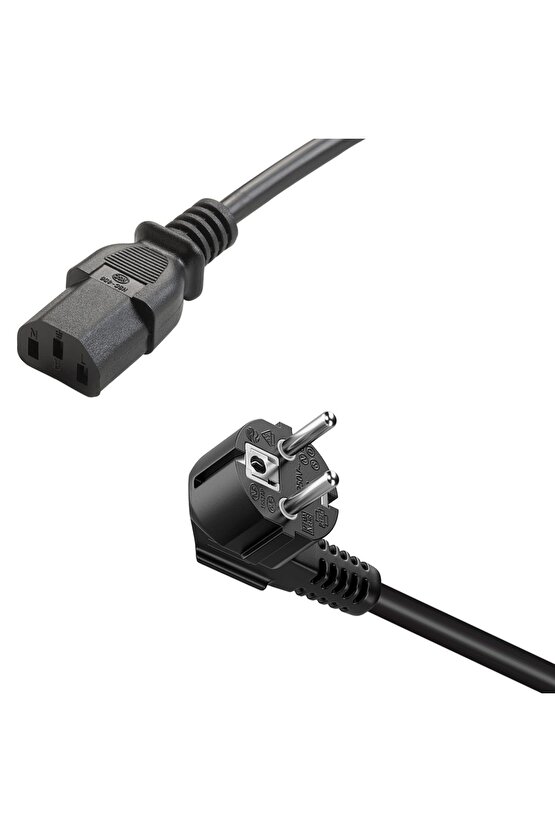 3x1 mm C7 Power Cable 1.5 Metre – Laptop Adaptör Güç Kablosu