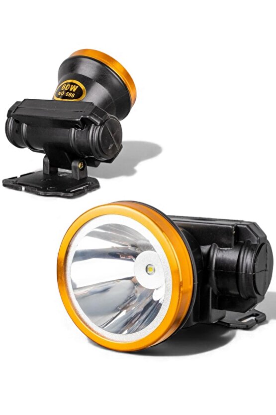 40W Power LED’li Şarjlı Kafa Lambası – Su Geçirmez, Ultra Parlak Kafa Feneri