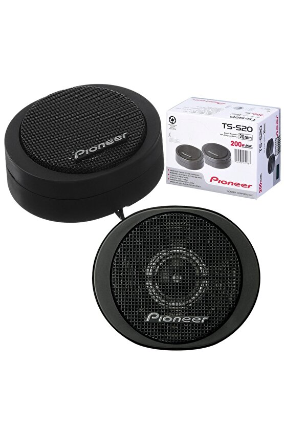 34 20mm 200 Watt Hard Dome Süper Tweeter – Tiz Hoparlör (2’li Takım)