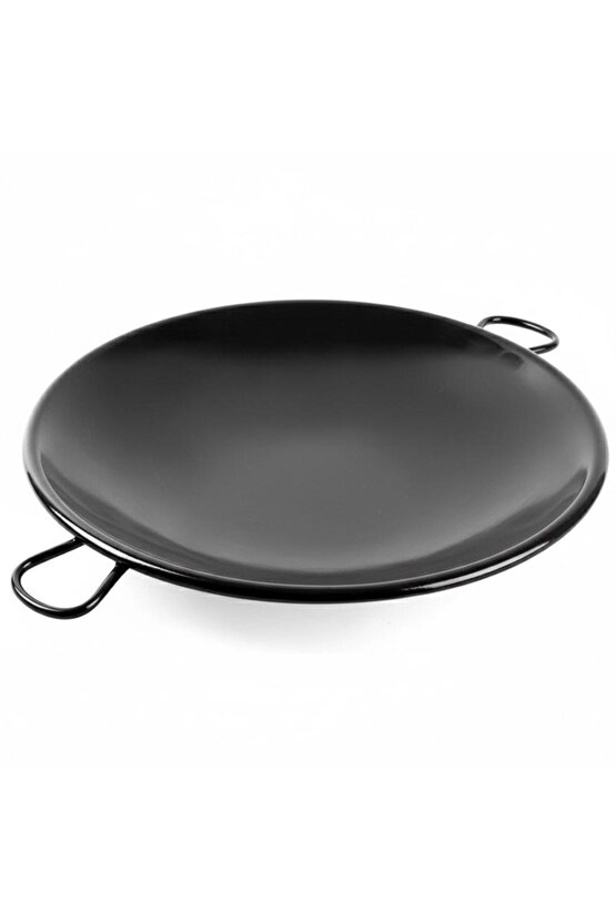 Emaye Yanmaz Yapışmaz Kaplamalı Saç Tava | Kavurma, Et ve Sebze Pişirme Tavası 30 cm