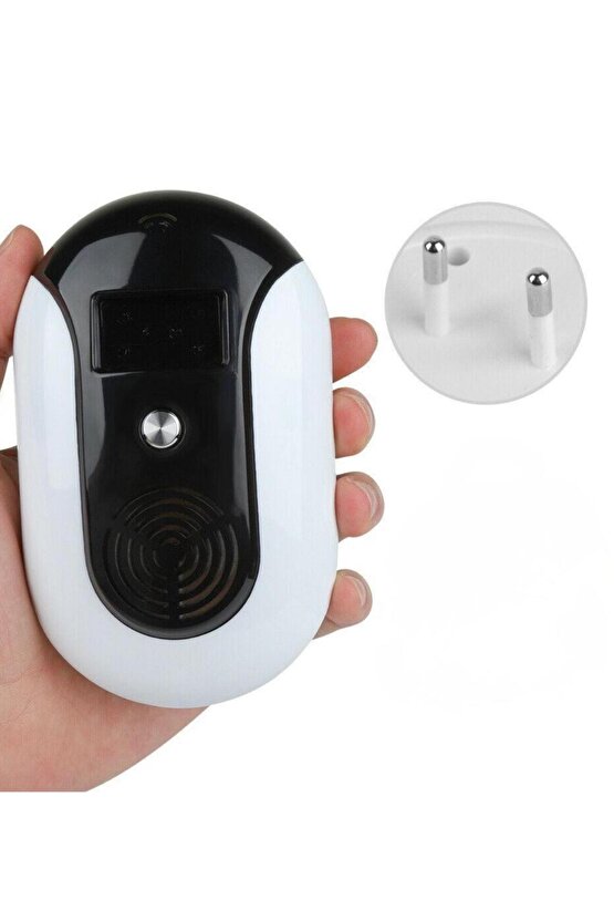 Ultrasonik Priz Tipi Haşere Kovucu | Elektronik Fare, Sinek, Hamam Böceği Kovucu