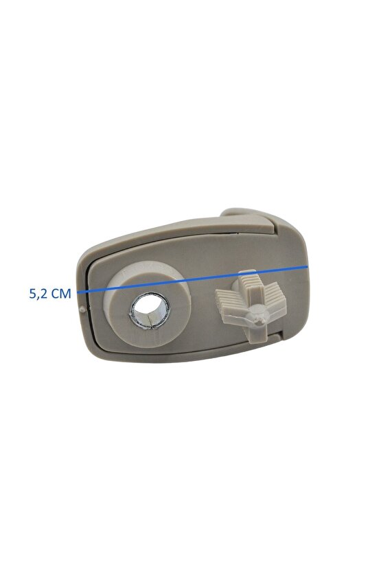 Fiat Ducato Citroen Jumper Peugeot Boxer Opel Movano için Güneşlik Ayağı- Gri