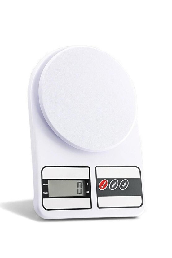 10 Kg Kapasiteli Dijital Mutfak Terazisi – Hassas Ölçüm, LCD Ekranlı Elektronik Terazi