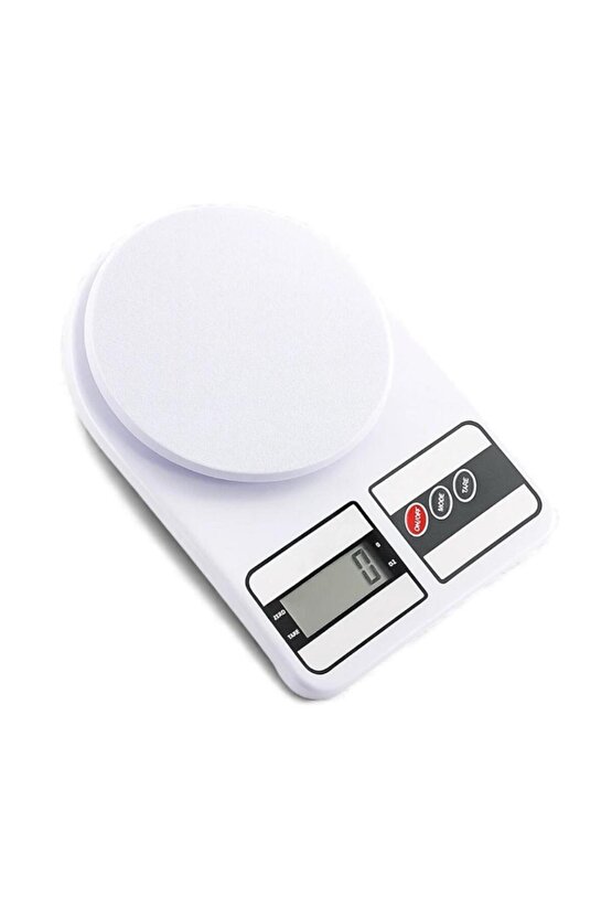 10 Kg Kapasiteli Dijital Mutfak Terazisi – Hassas Ölçüm, LCD Ekranlı Elektronik Terazi