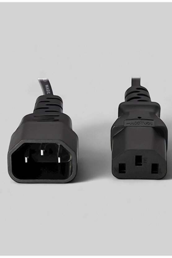 C7 Bilgisayar Ara Kablosu 1.5 Metre | 1 mm, 1. Kalite Güç ve Adaptör Kablosu