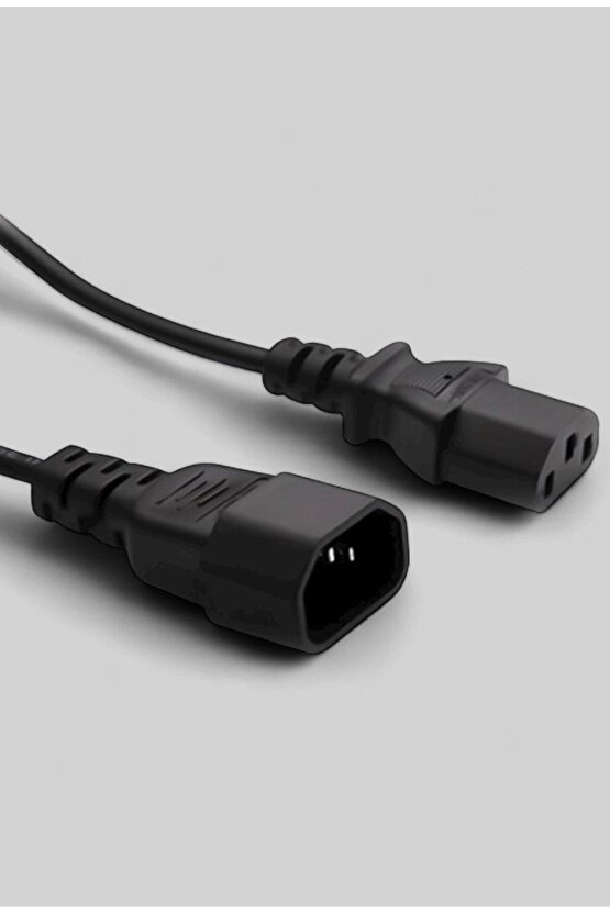 C7 Bilgisayar Ara Kablosu 1.5 Metre | 1 mm, 1. Kalite Güç ve Adaptör Kablosu