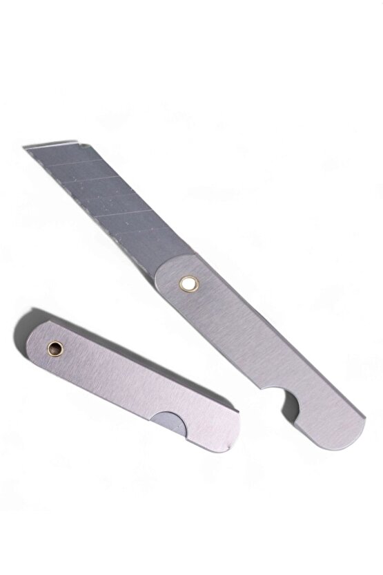 1 adet Paslanmaz Çelik Maket Bıçağı – Keskin ve Dayanıklı Kullanım