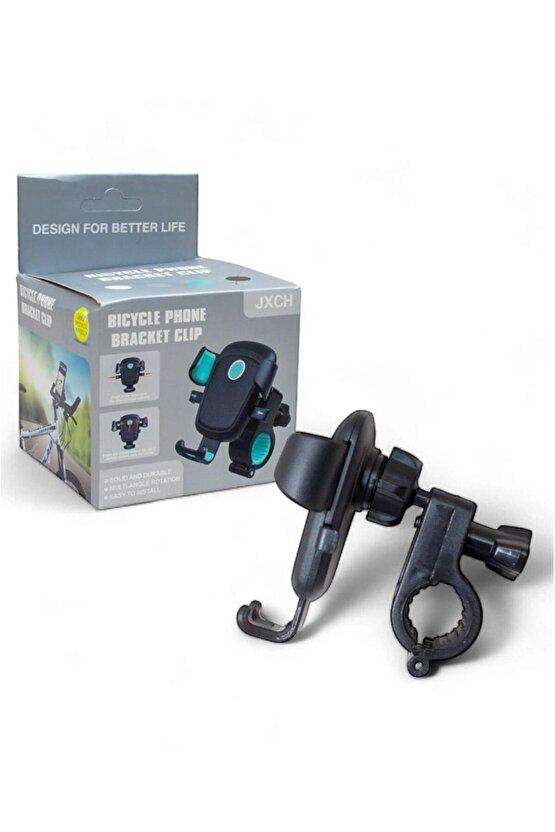 Bisiklet Gidon Telefon Tutucu | Ayarlanabilir, Kaymaz ve Güvenli Telefon Aparatı