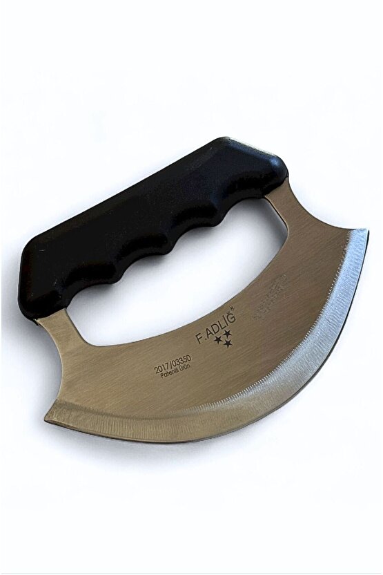 Paslanmaz Çelik Börek, Pide ve Pizza Dilimleme Bıçağı – Ergonomik Saplı Profesyonel Kesici (17,5 cm)