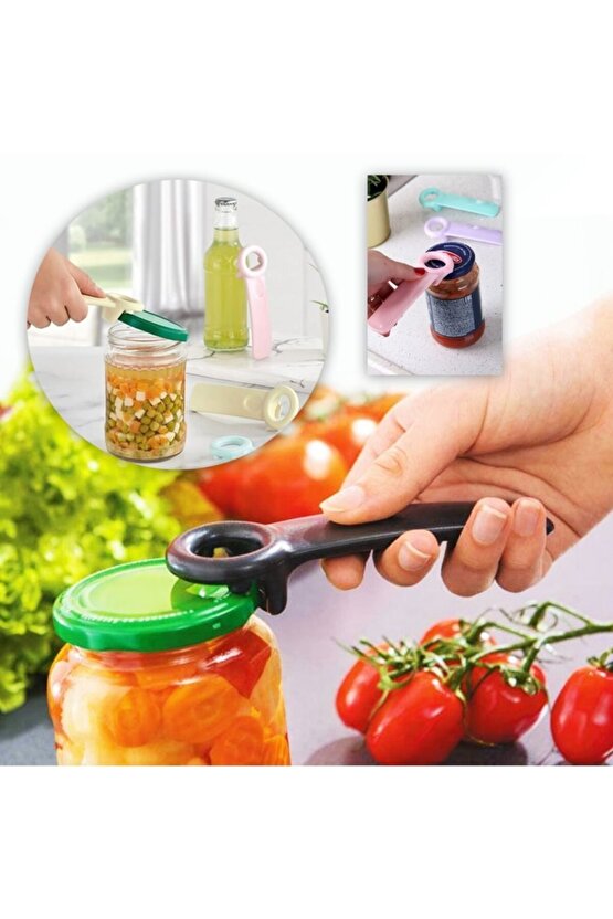 Kavanoz Şişe Açacağı - Dekoratif Açacak - 4 Adet