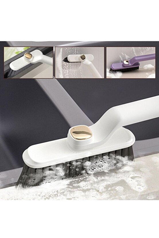 Cımbızlı ve Döner Başlıklı Çok Fonksiyonlu Derinlemesine Temizlik Fırçası