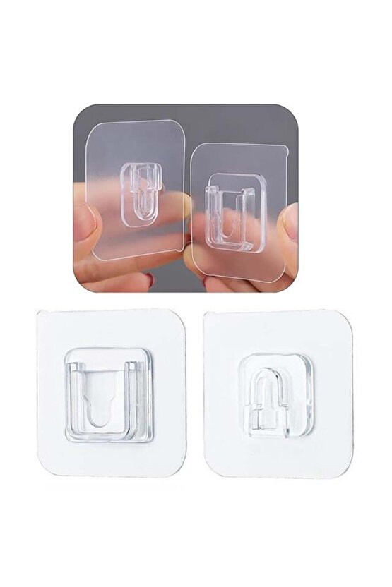 Sunup Sn-14863 Kendinden Yapışkanlı Çift Taraflı Ayarlanabilir Askı Aparatı Tekli