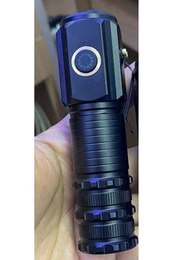 Powermaster Pm-25119 Şapka El Feneri 3 Cob Ledli 3 Modlu Şarjlı Type-c Mıknatıslı 30x30x112mm