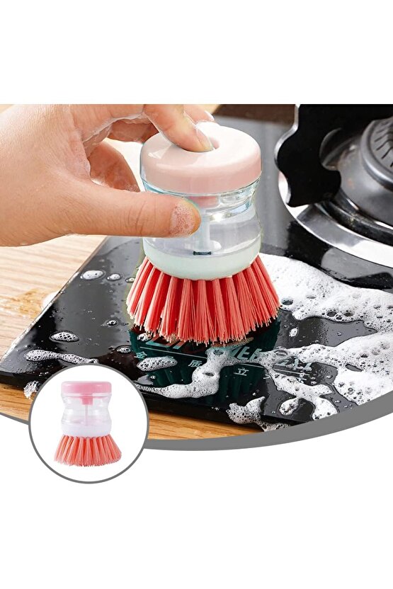 Deterjan Hazneli Bulaşık Yıkama Fırçası