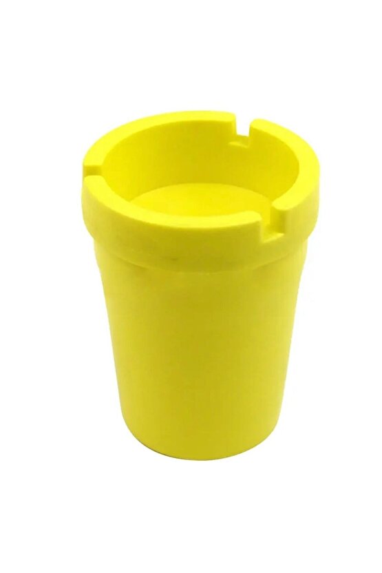 Koku Yapmaz Yuvarlak Plastik Küllük (İçine At Sönsün)